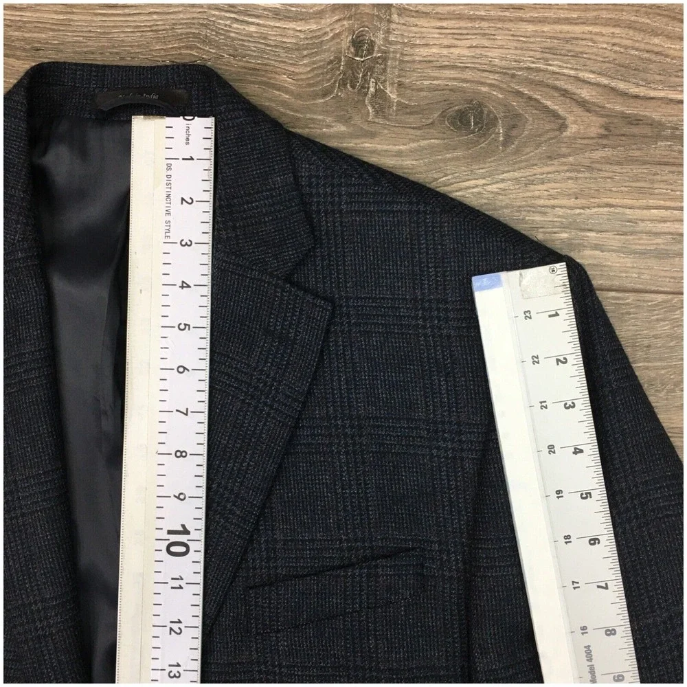 RALPH LAUREN Mens Blazer Sport‎ Coat Casual Jacket Size 46R Two Button Wool Suit
